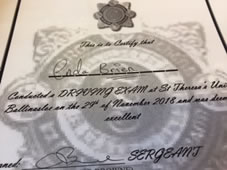 Garda Certificate